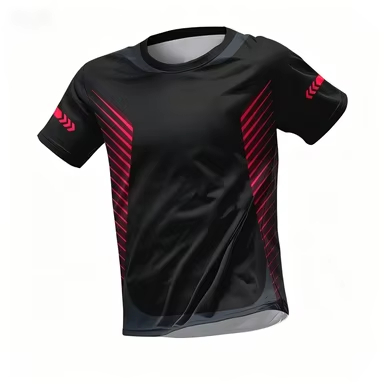 Badminton Kids - Sports Fitness Short Sleeved Casual O-Neck