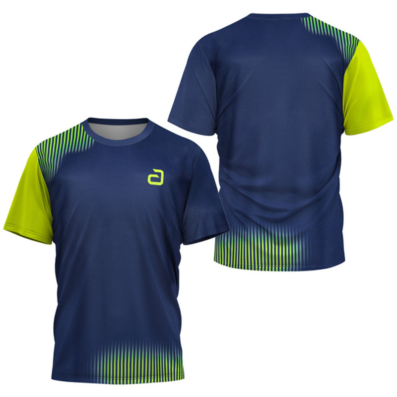 Badminton Png - Men Table Tennis T-Shirt Undercurrent Pattern