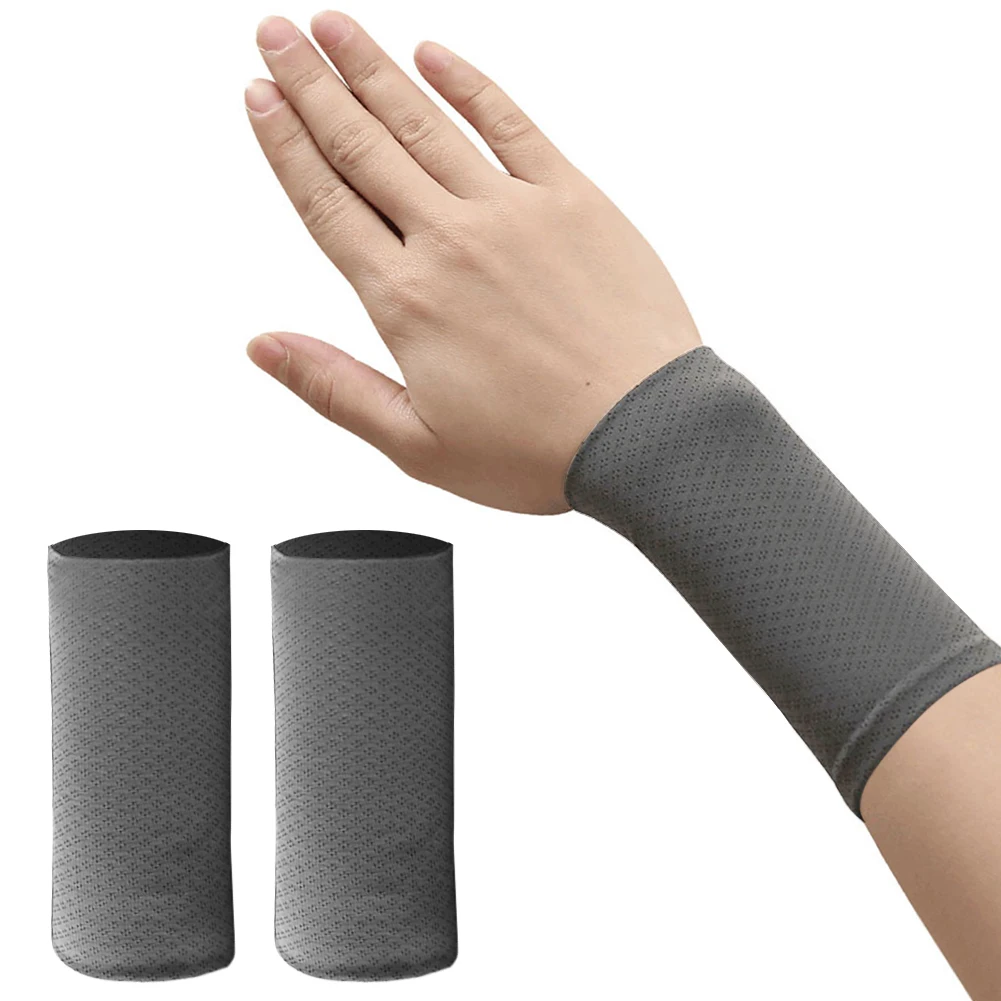Wristband Pair Sweat - 1 Pair Elastic Wristband Wrist Brace