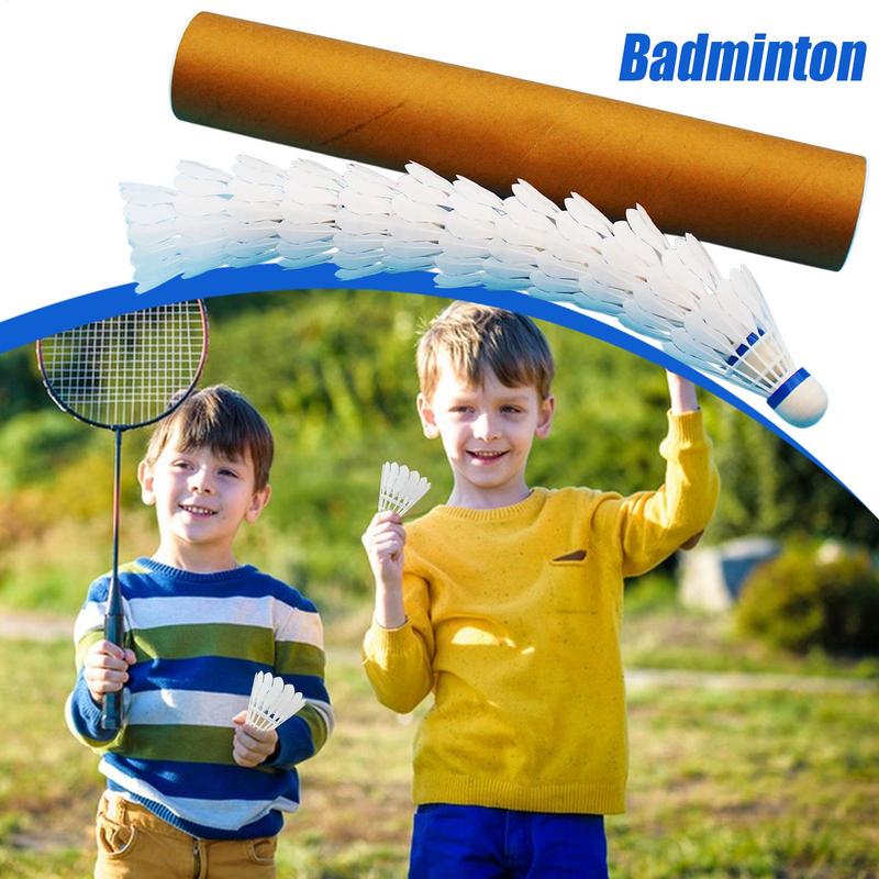 Nylon Shuttlecock 12 - Badminton Sets For Backyards 12 Pieces
