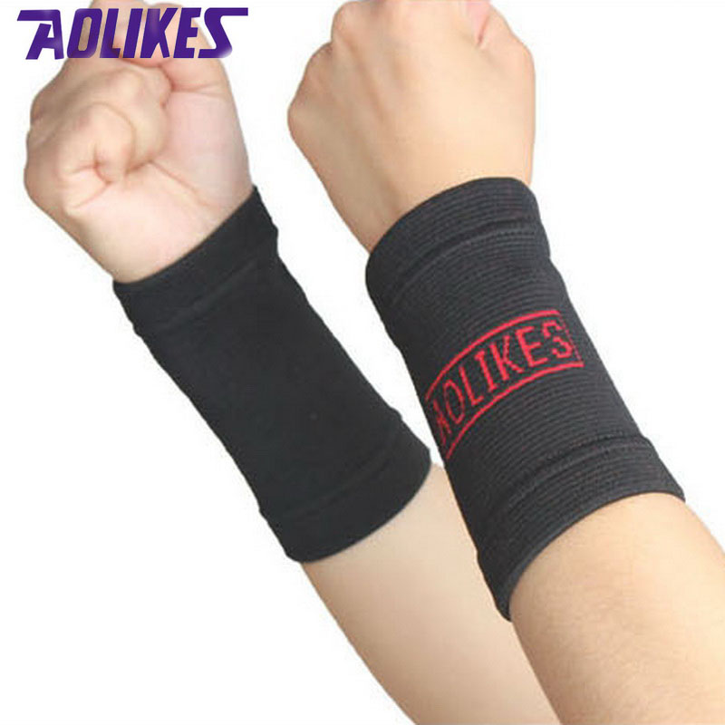 Wristband Pair Sweat - 2 Pairs 11*8cm Nylon Elastic Sports