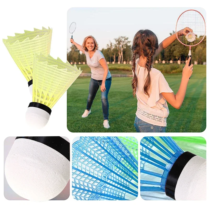 12Pcs Colorful Badminton Balls - огляд і ціна Nylon Shuttlecock 12