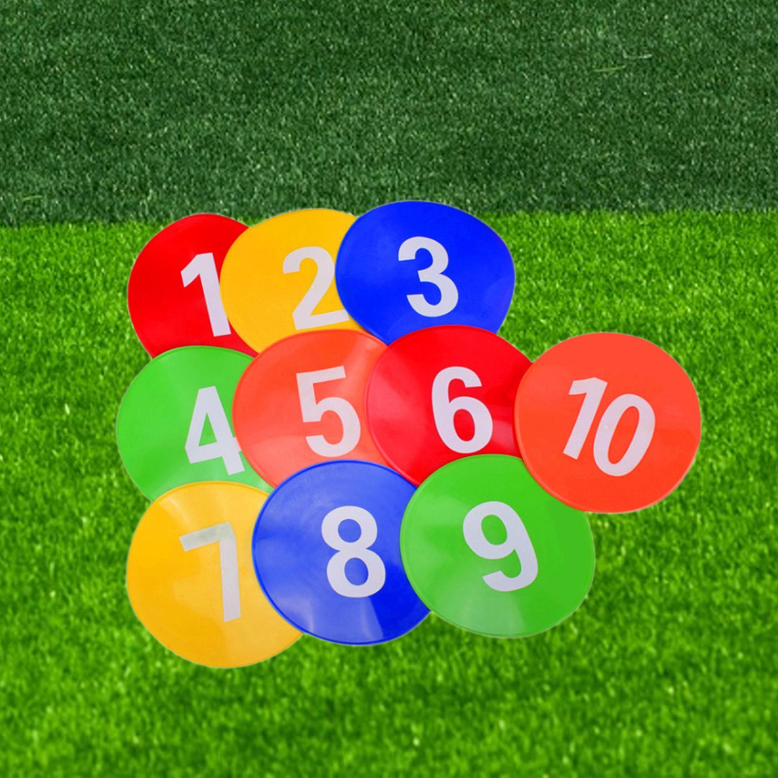 Soccer Flat Cones PVC Markers  - огляд і ціна Court Marker Cone