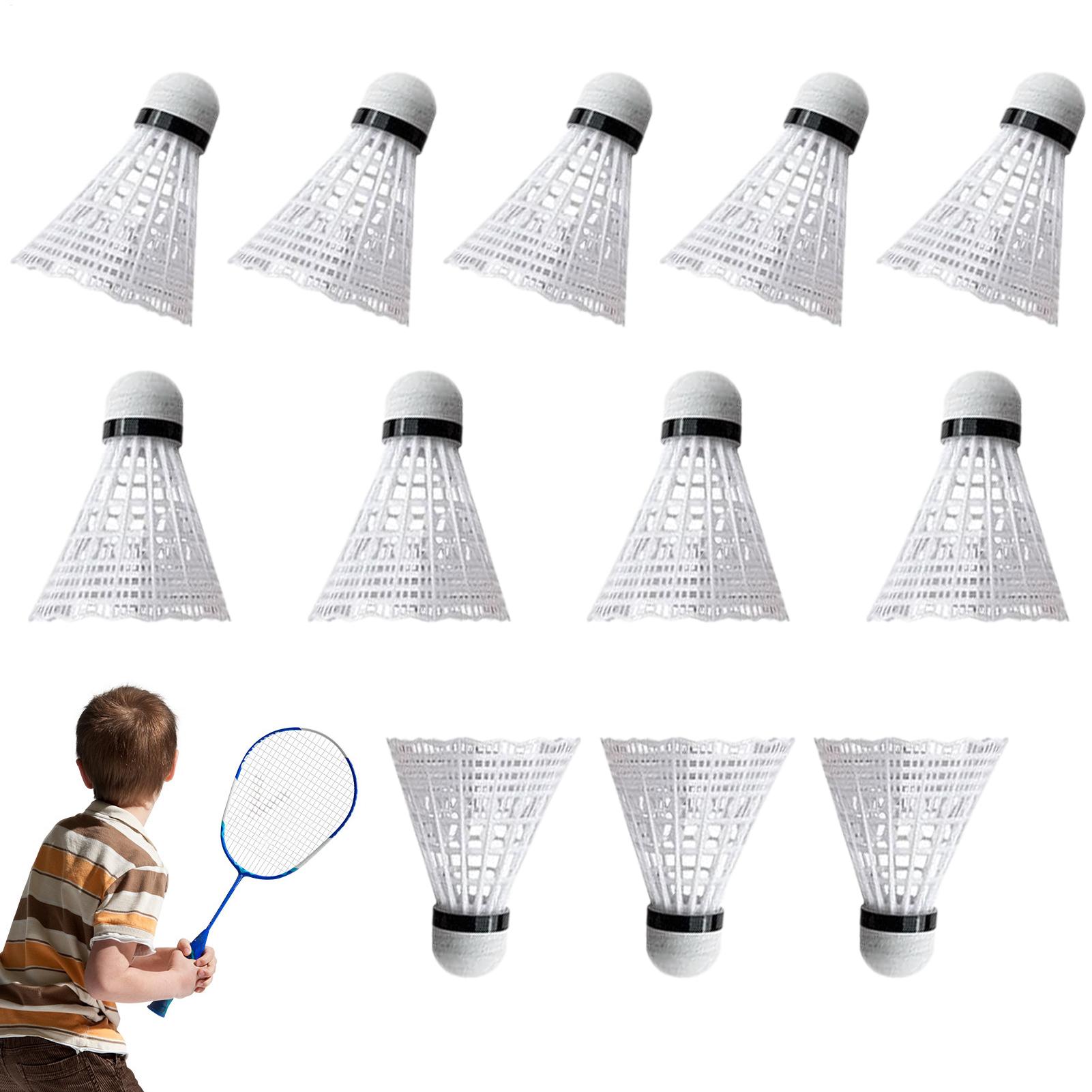 Badminton Ball 12 Pieces Porta - огляд і ціна Nylon Shuttlecock 12