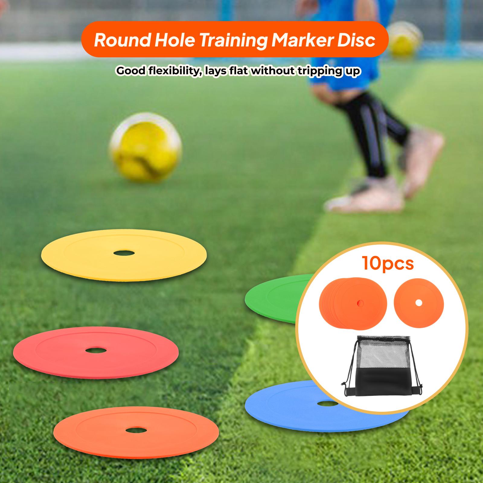 10x Flat Cones 6 inch Field Co - огляд і ціна Court Marker Cone