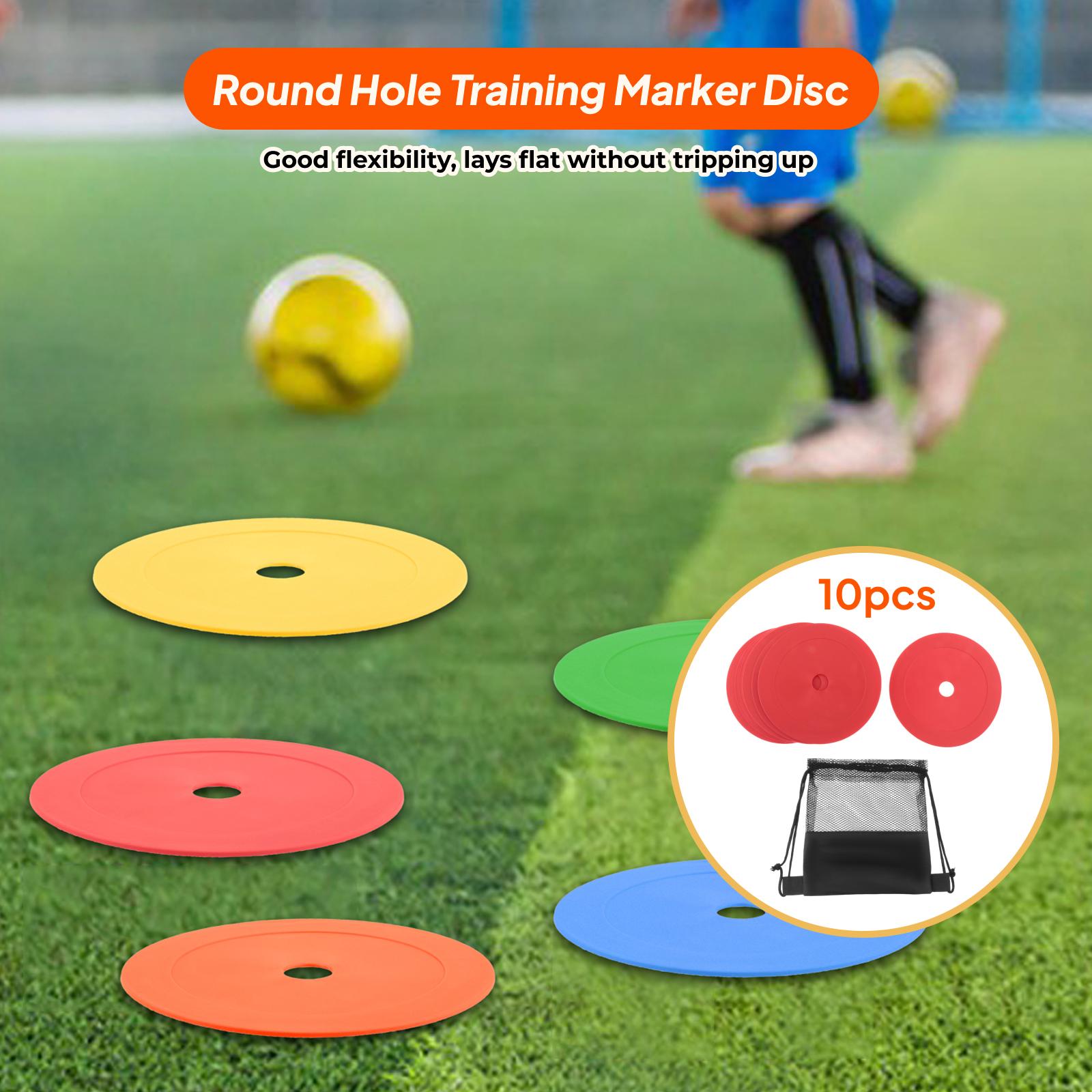 10x Flat Cones 6 inch Field Co - огляд і ціна Court Marker Cone