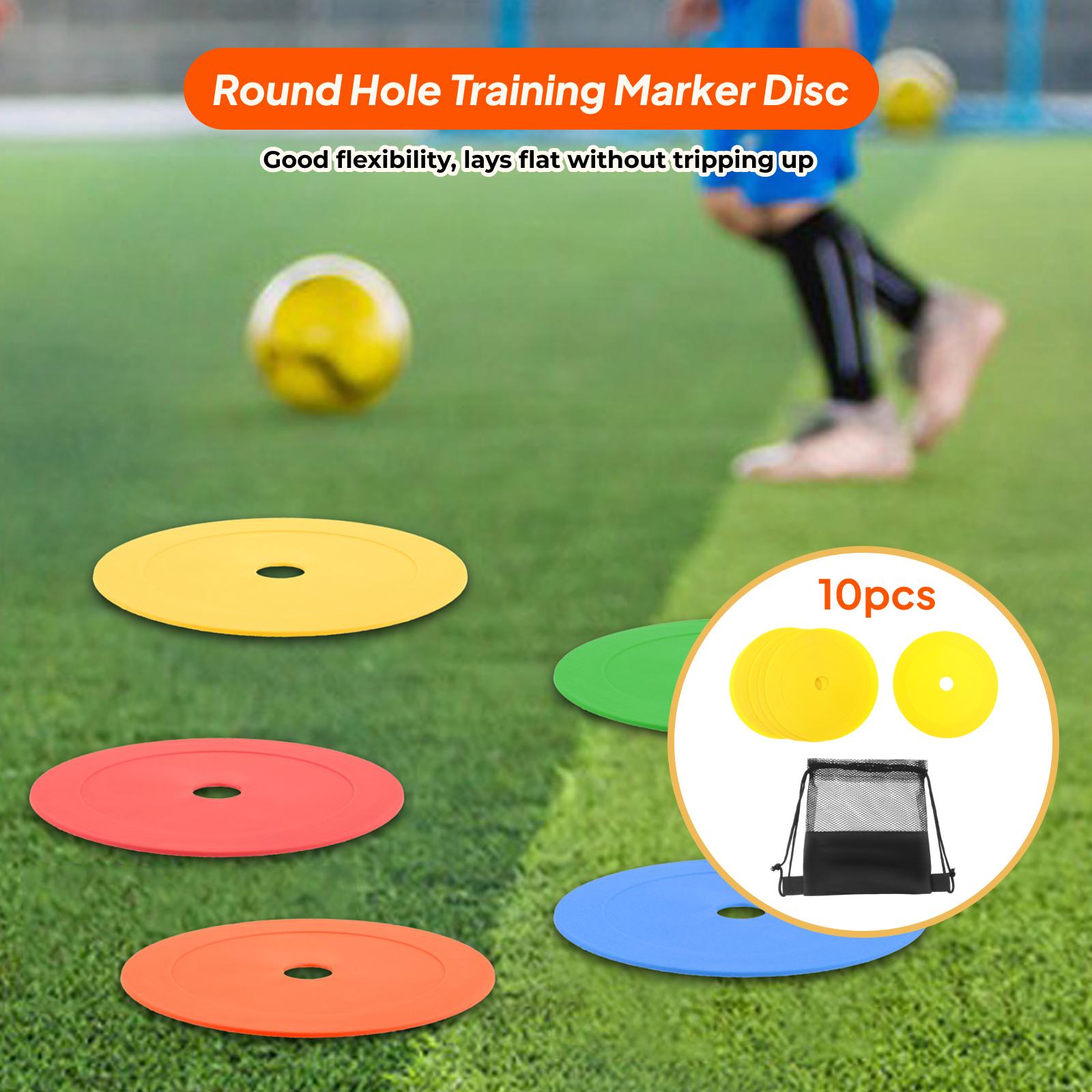 10x Flat Cones 6 inch Field Co - огляд і ціна Court Marker Cone