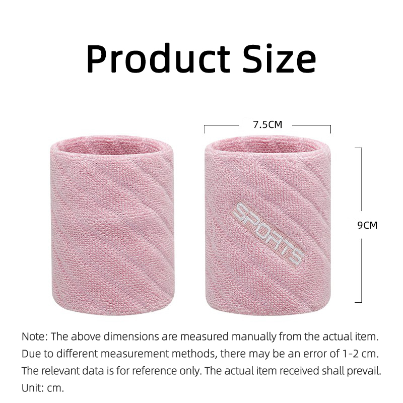 1 Pairs Cotton Elastic Wristba - огляд і ціна Wristband Pair Sweat