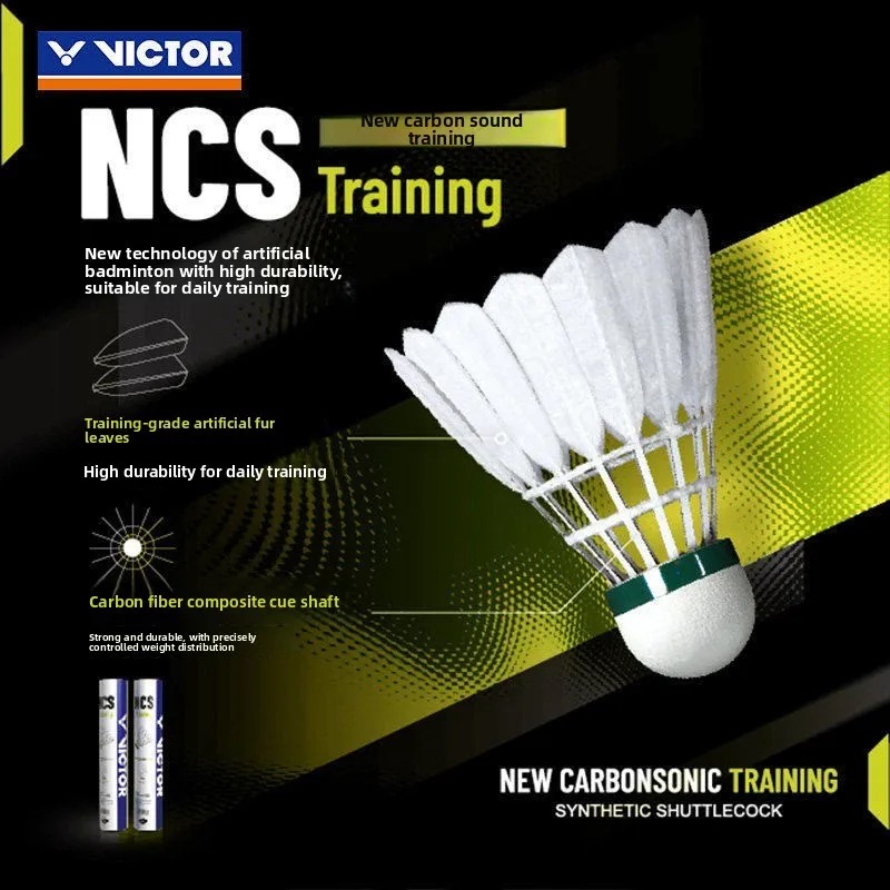 2026 New shuttlecocks NCS TRAI - огляд і ціна Nylon Shuttlecock 12