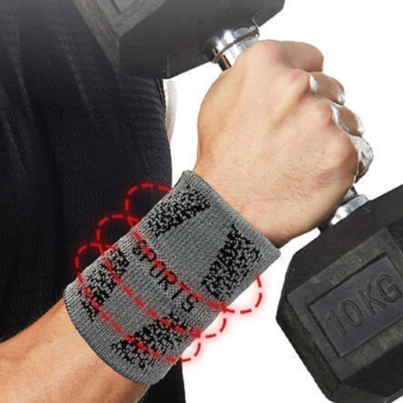 1 Pair Sports Wristbands Sweat - огляд і ціна Wristband Pair Sweat