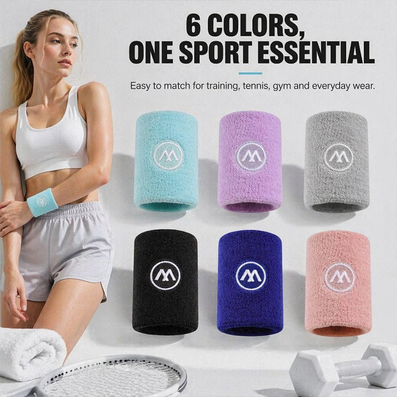 1 Pair of Sweat-Absorbent and  - огляд і ціна Wristband Pair Sweat