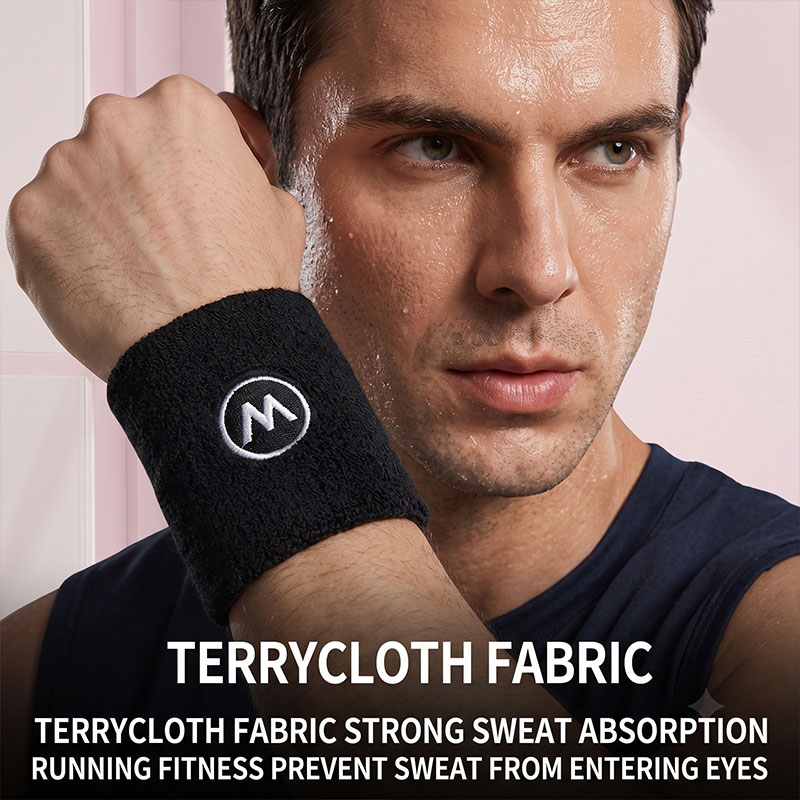 1 Pair of Sweat-Absorbent and  - огляд і ціна Wristband Pair Sweat