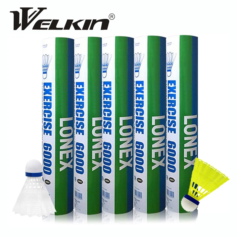 12 Pcs / Barrel Super Strong N - огляд і ціна Nylon Shuttlecock 12