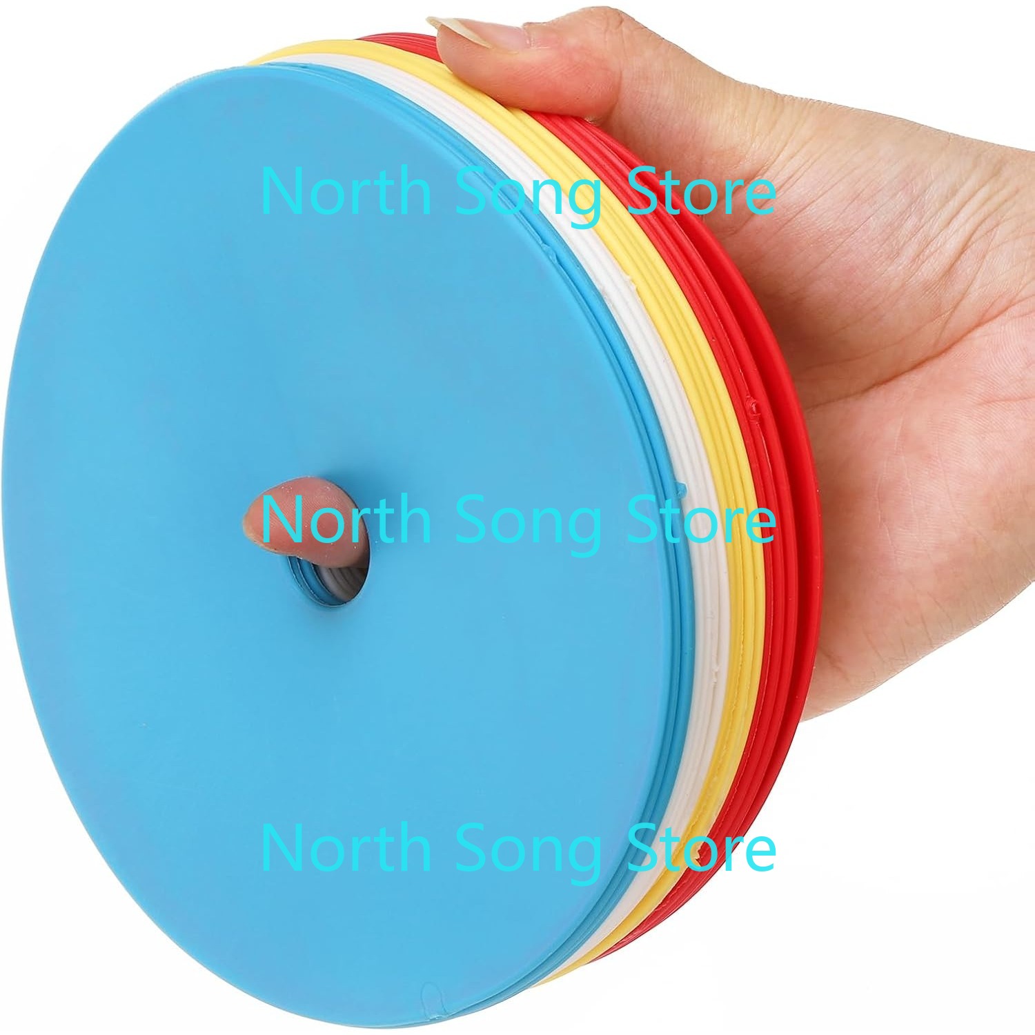 20 Pcs 6'' Flat Cones Spot Mar - огляд і ціна Court Marker Cone