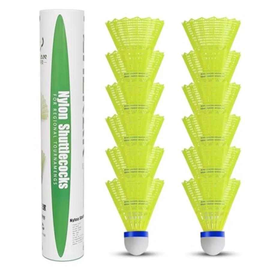 Goose Feather Badminton Shuttl - огляд і ціна Nylon Shuttlecock 12
